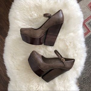 *SOLD* Alice + Olivia Mary Jane Platforms